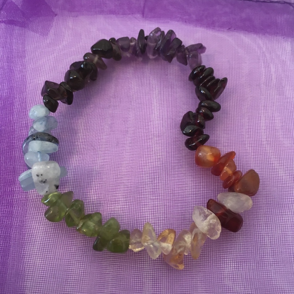 Gemstone Chakra Bracelet 🔮